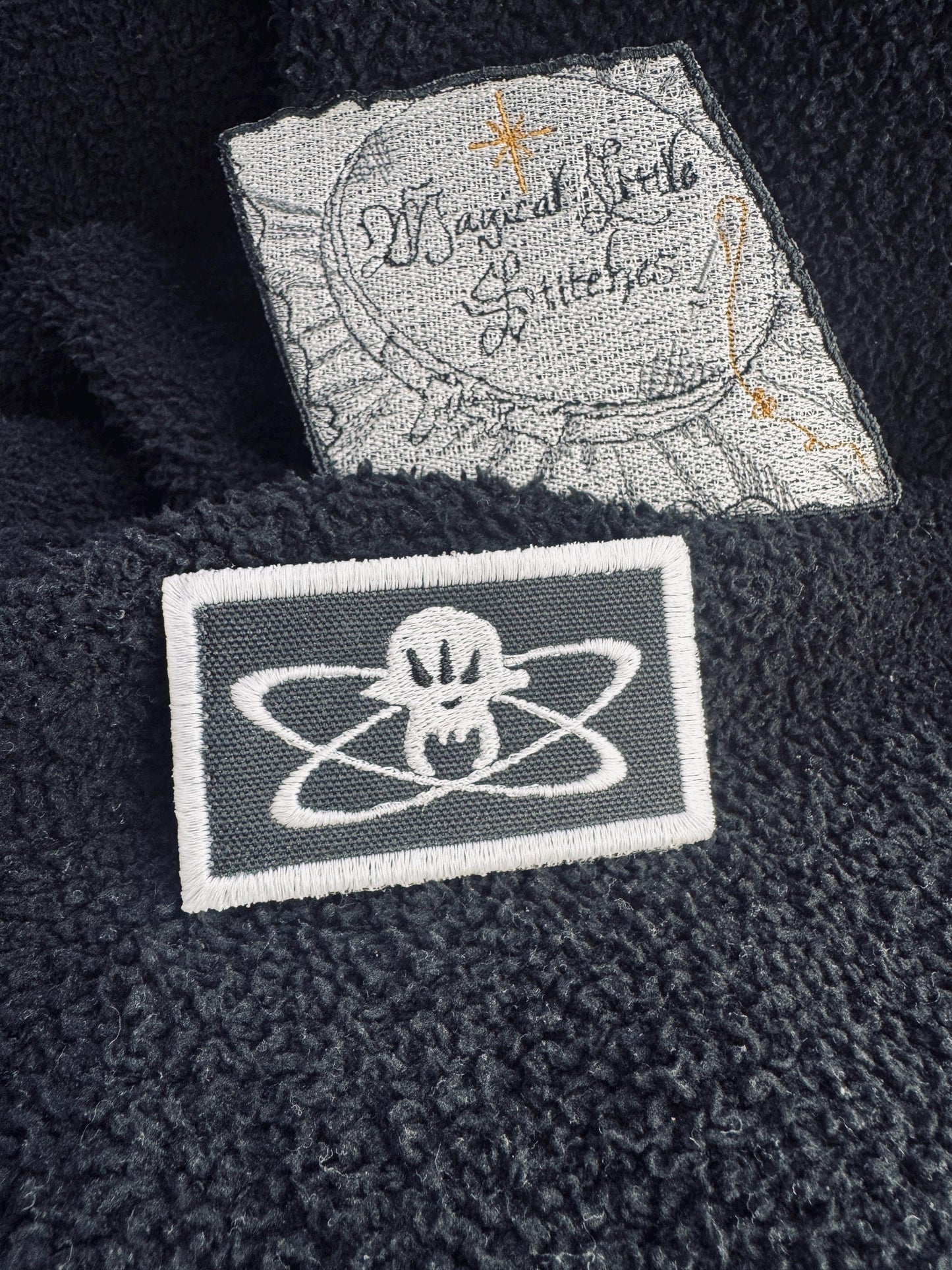Glow in the Dark Pirate Patch: Treasure Planet Embroidered Iron-On