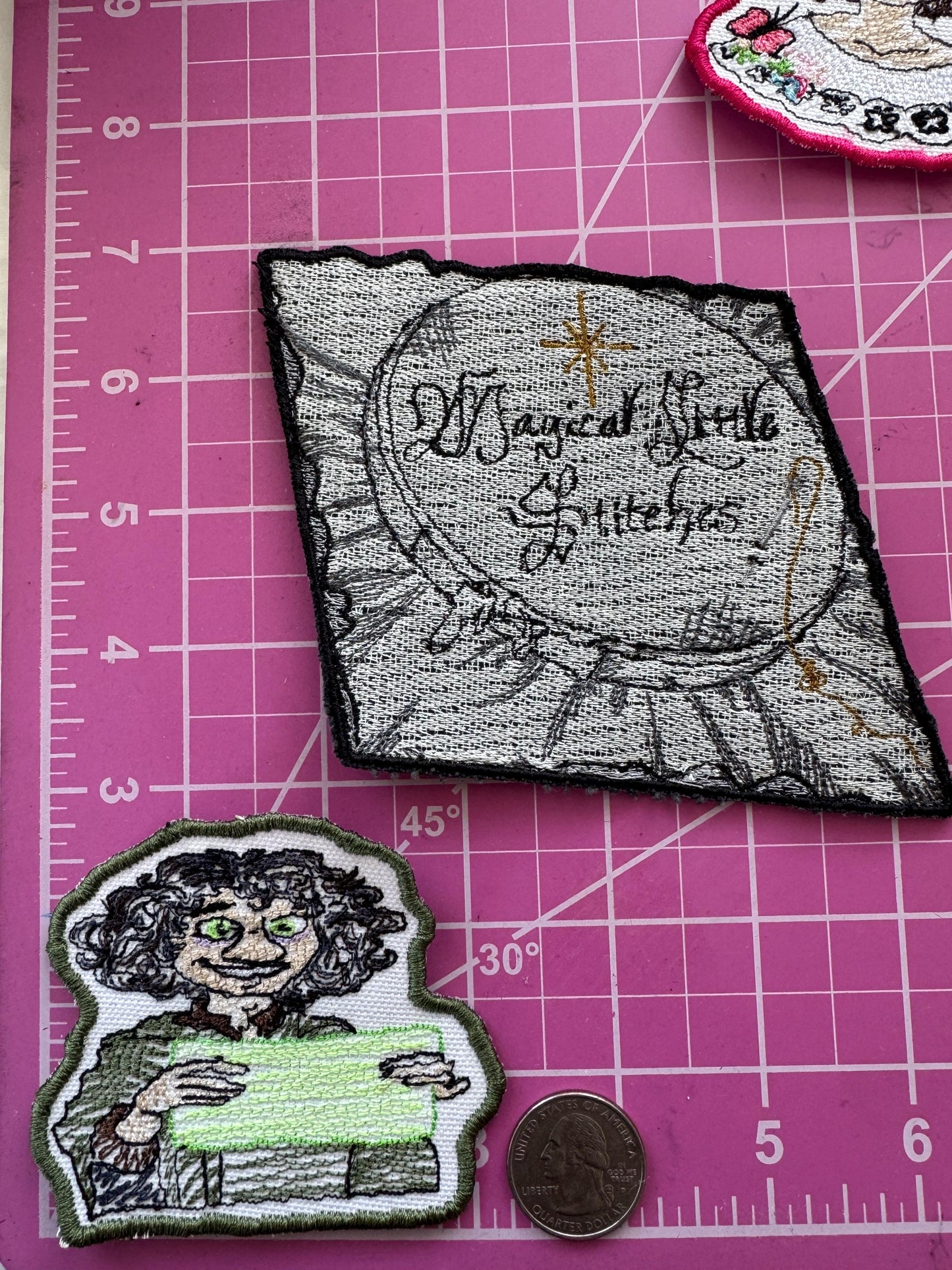 Glow in the Dark inspired Bruno Embroidered Patch - Encanto Inspired Iron-On