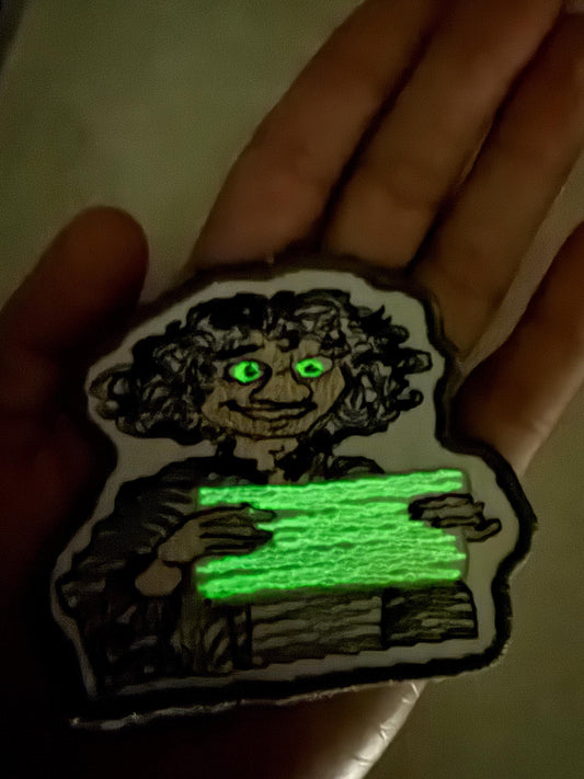 Glow in the Dark inspired Bruno Embroidered Patch - Encanto Inspired Iron-On