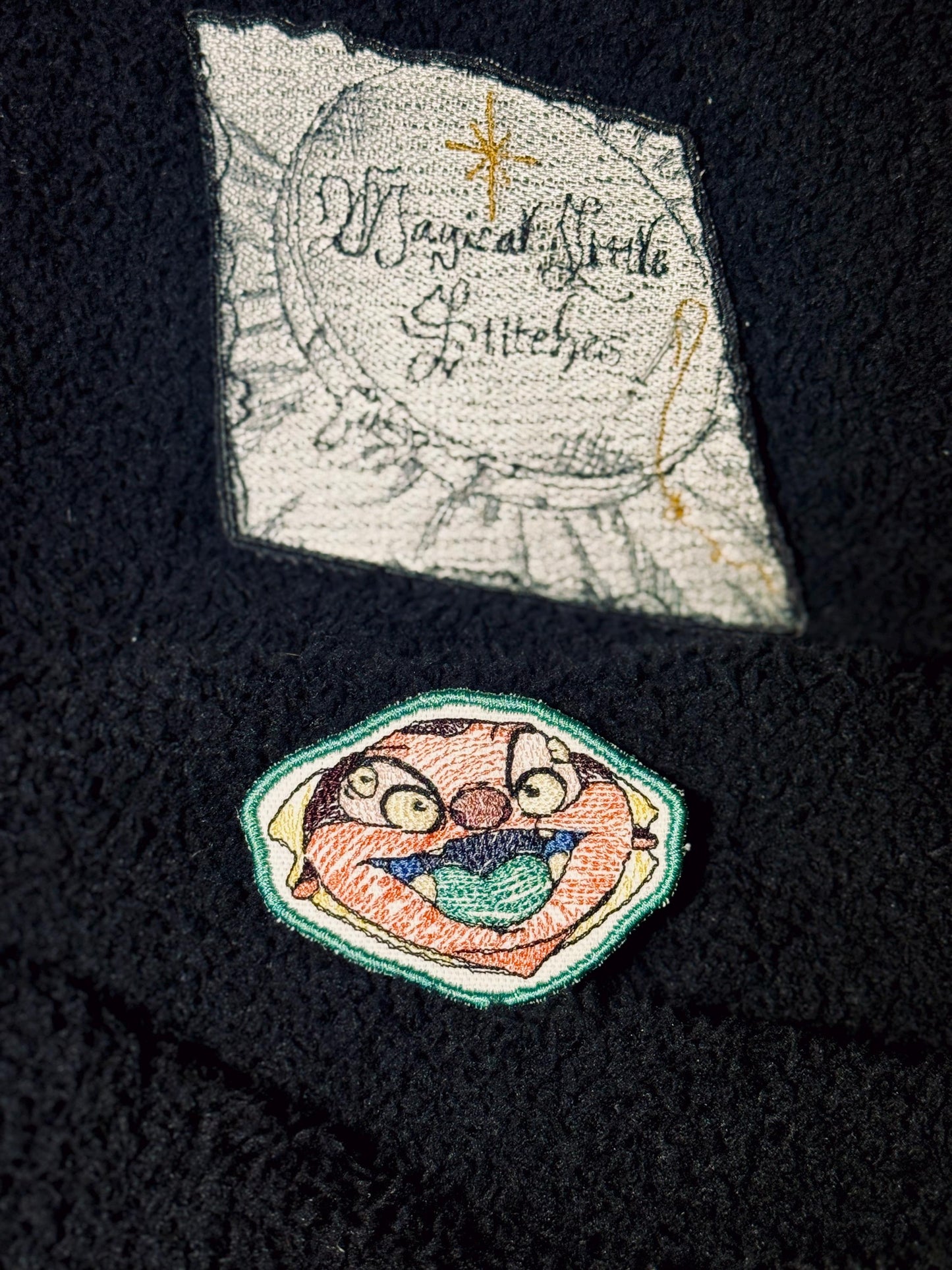 Jumba Embroidered Iron-On Patch - Lilo & Stitch Inspired
