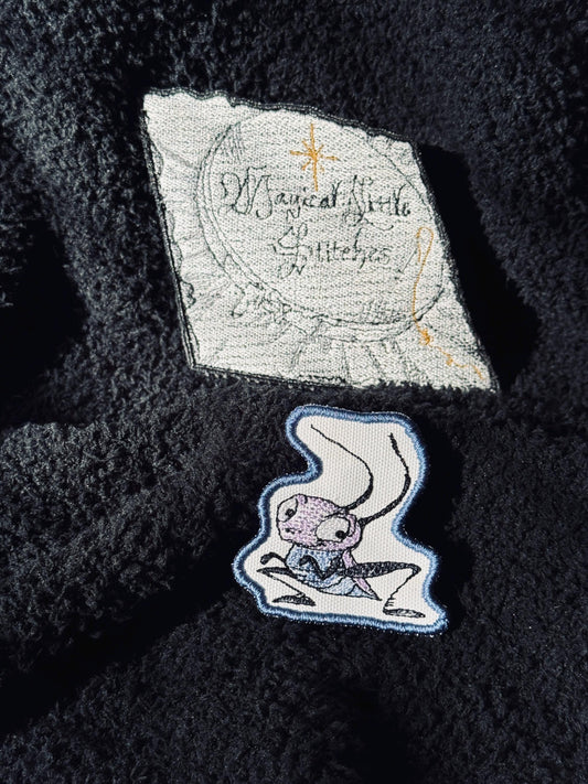 Cri-Kee inspired  Embroidered Iron-On Patch: Mulan Inspired