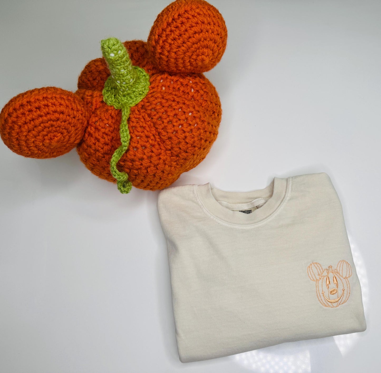 Magical Disney inspired Pumpkin  Embroidered Halloween T-shirt: Disney inspired Lightweight Lounge Wear