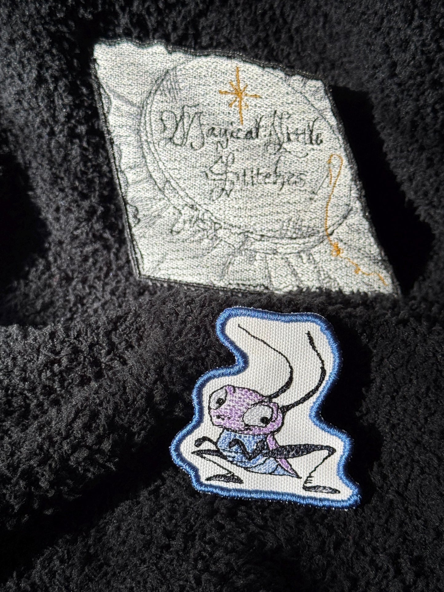 Cri-Kee inspired  Embroidered Iron-On Patch: Mulan Inspired