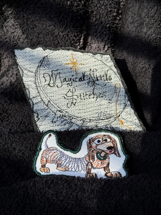 Slinky Dog inspired  Embroidered Patch: Toy Story Inspired Iron-On