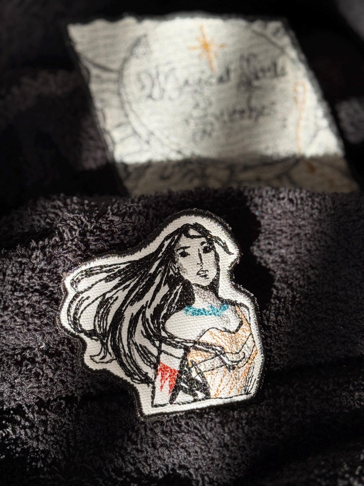 Pocahontas Iron-On Patch - Add a Touch of Magic to Your Wardrobe! iron-on patch, Embroidered patch, Disney patch, unique patches