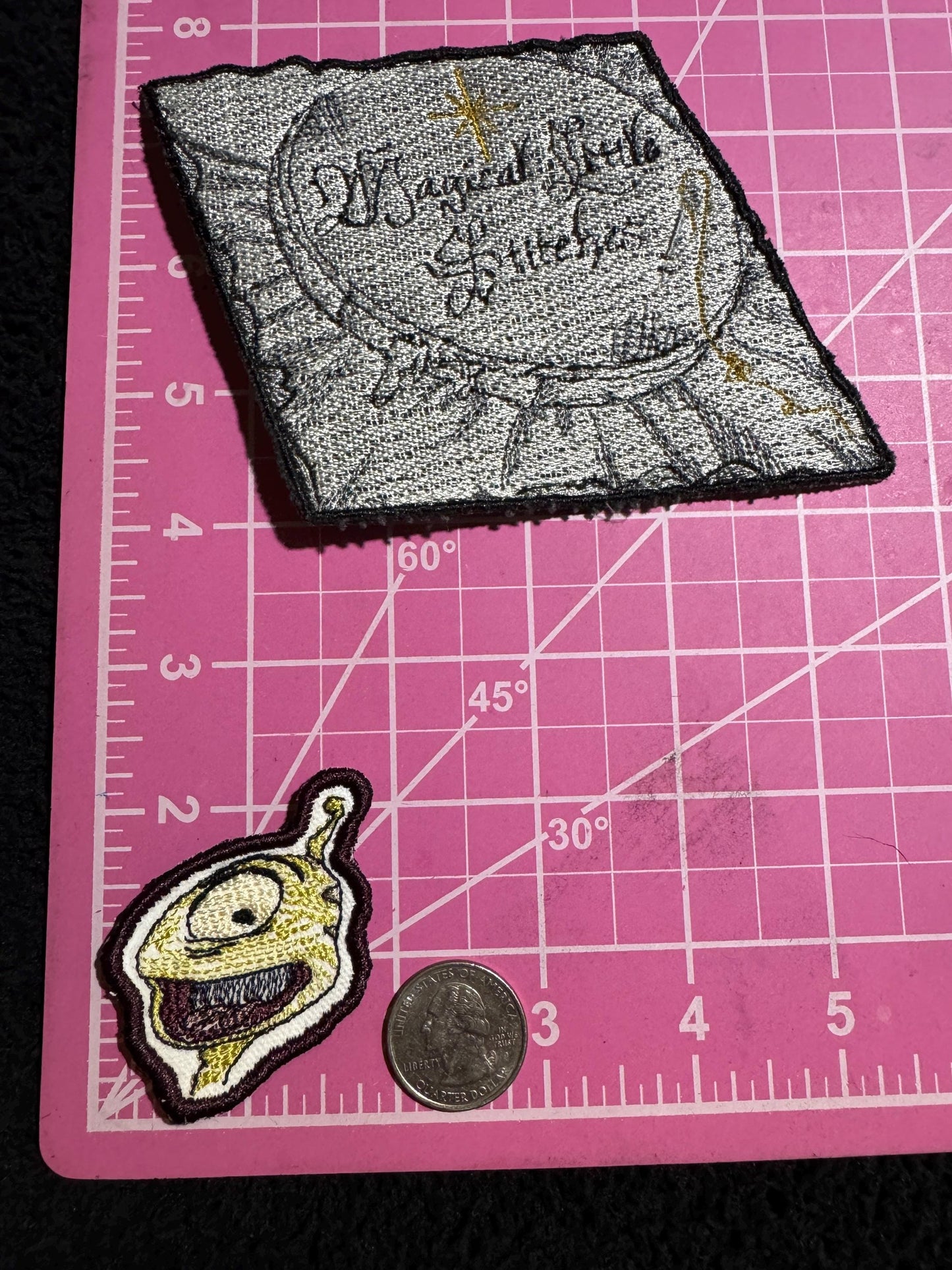 Pleakley Embroidered Iron-On Patch - Lilo & Stitch Inspired