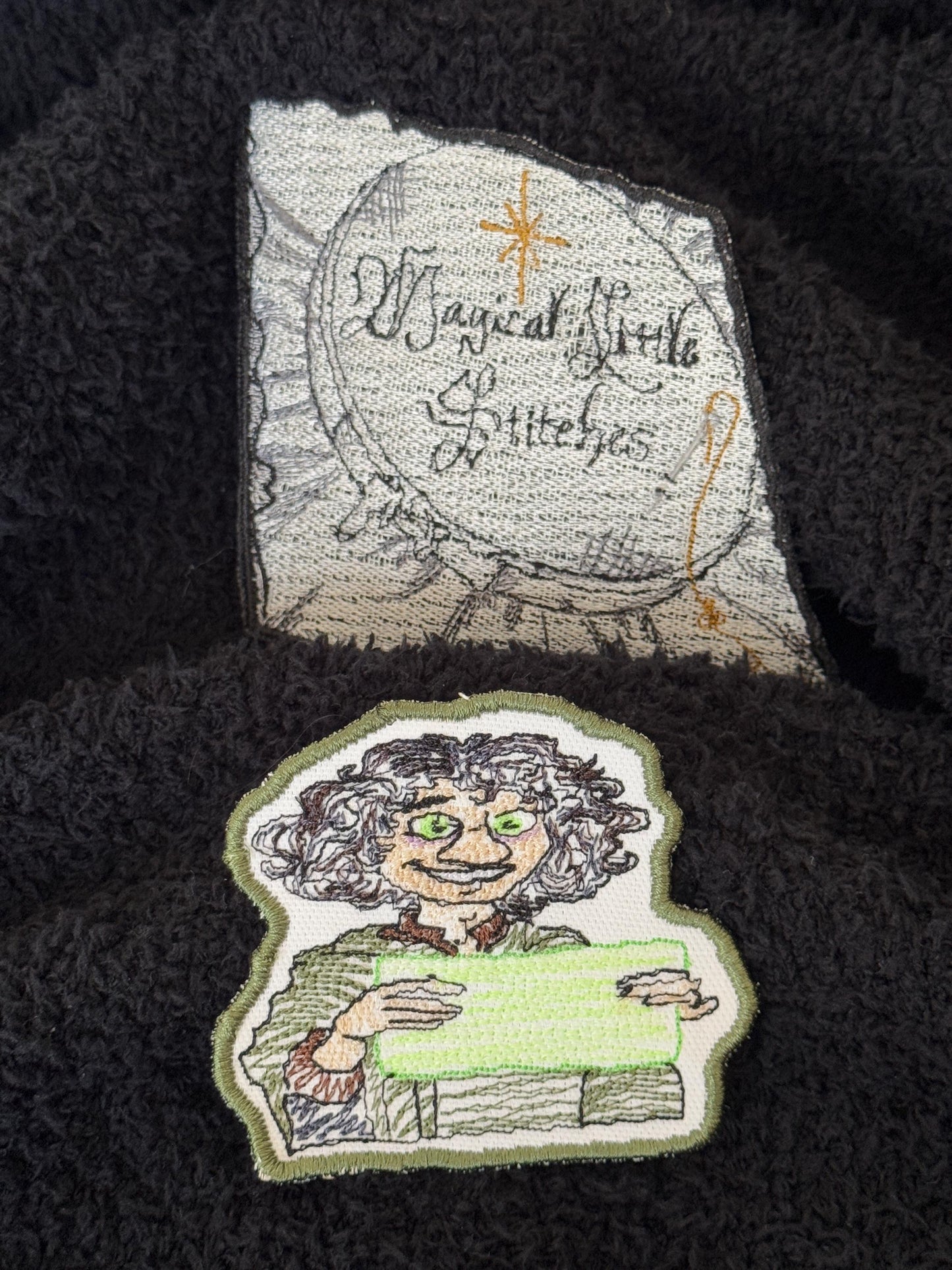 Glow in the Dark inspired  Bruno Embroidered Patch - Encanto Inspired Iron-On