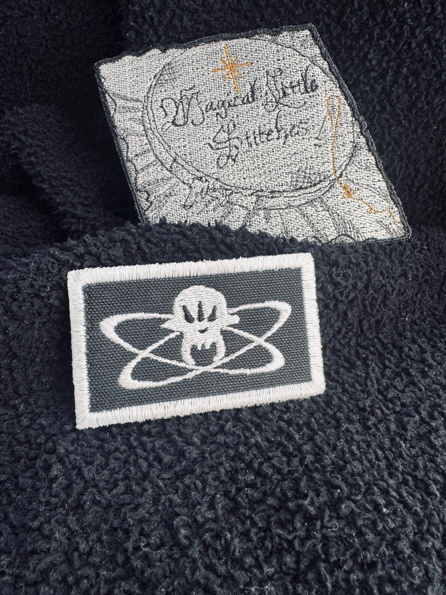Glow in the Dark Pirate Patch: Treasure Planet Embroidered Iron-On