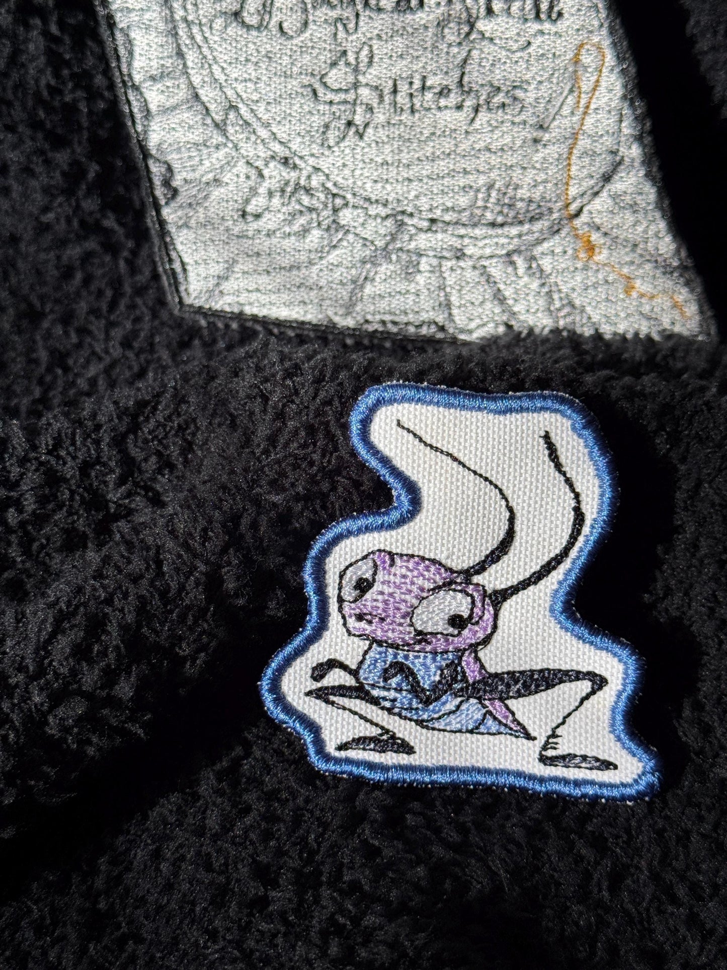 Cri-Kee inspired  Embroidered Iron-On Patch: Mulan Inspired