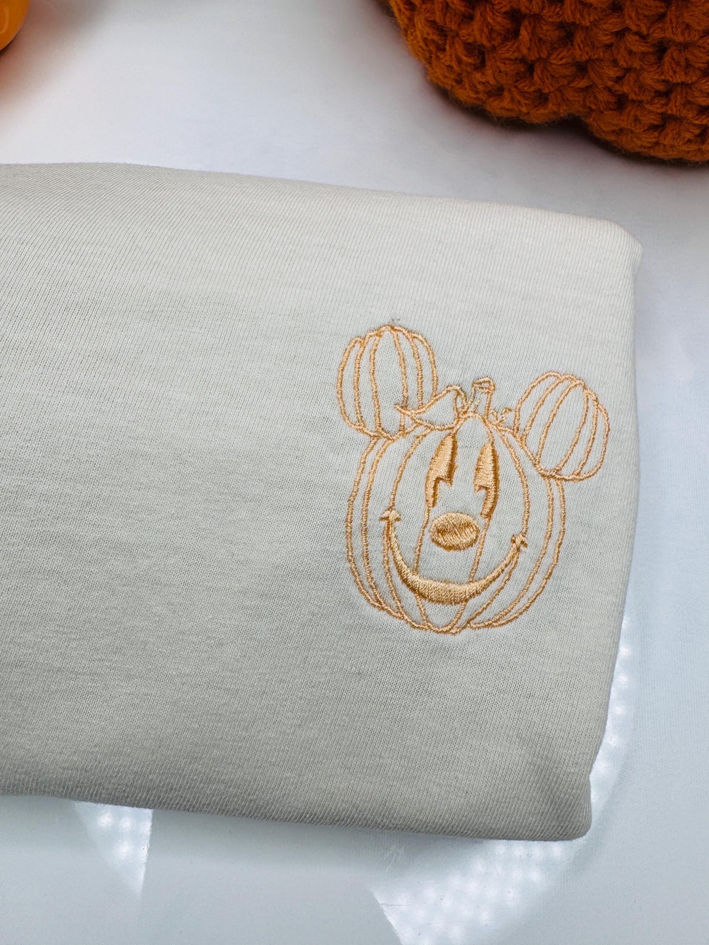 Magical Disney inspired Pumpkin  Embroidered Halloween T-shirt: Disney inspired Lightweight Lounge Wear