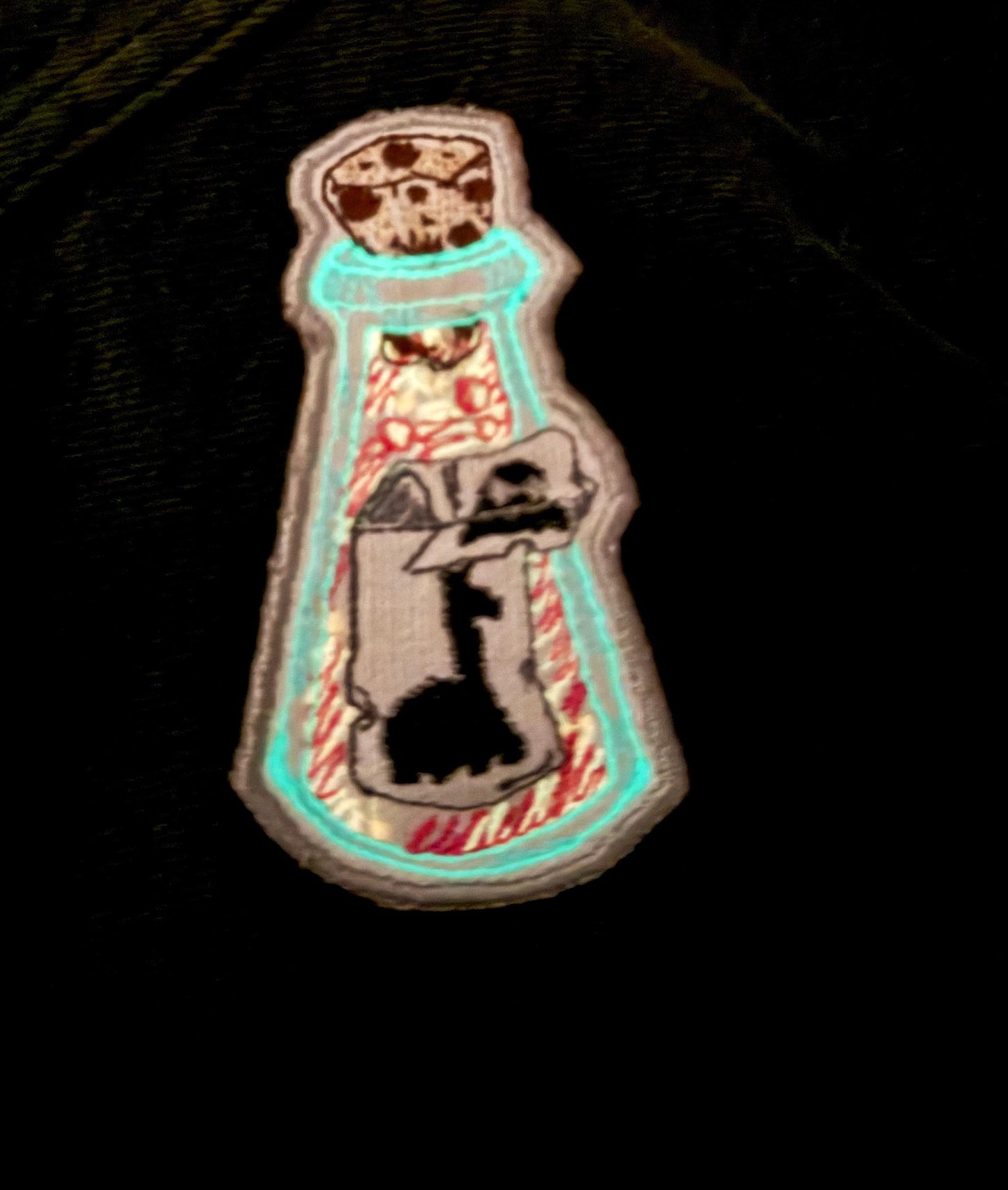 Yzma's Llama Potion inspired  Embroidered Patch - Emperors New Groove