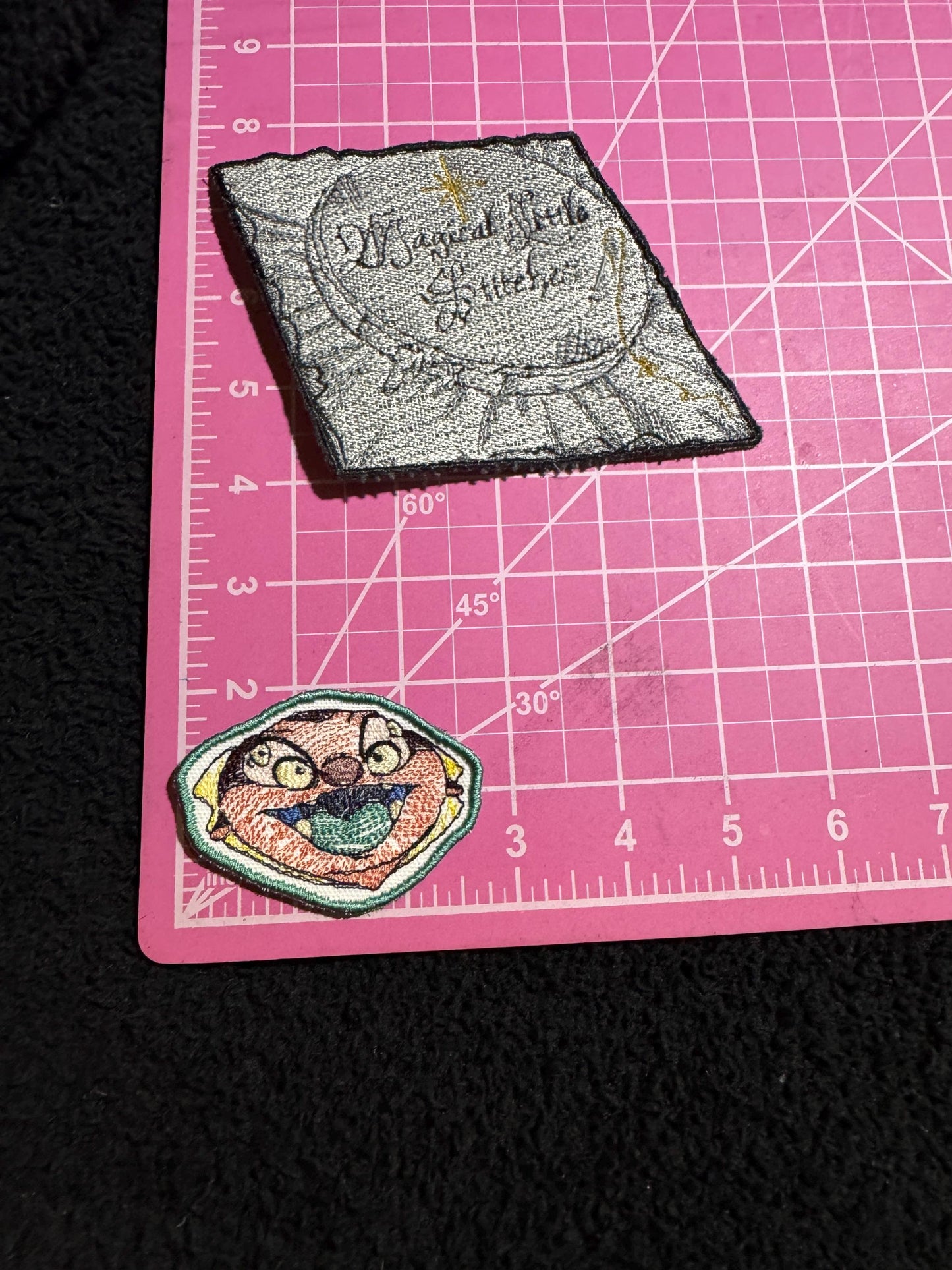 Jumba Embroidered Iron-On Patch - Lilo & Stitch Inspired