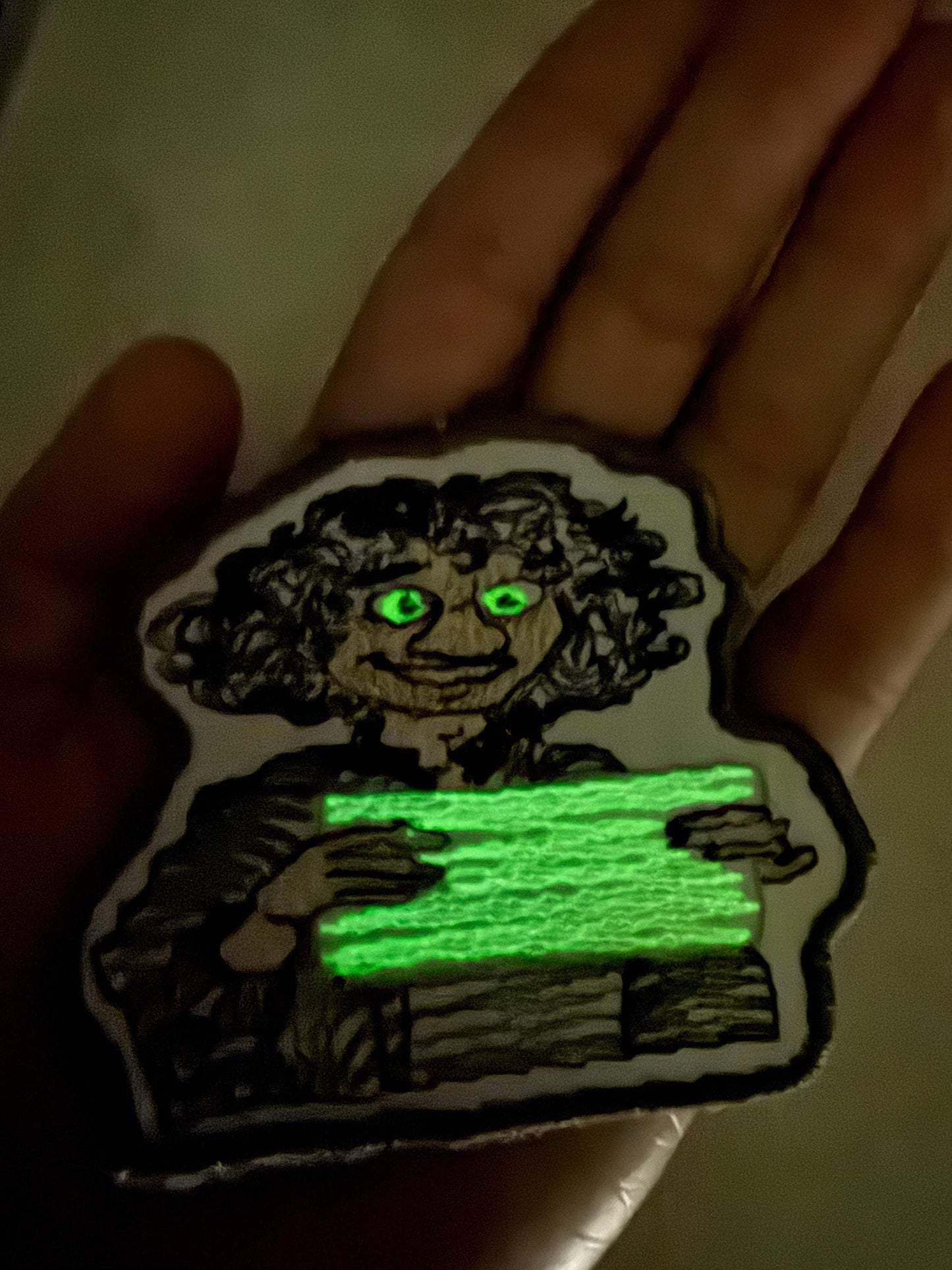 Glow in the Dark inspired  Bruno Embroidered Patch - Encanto Inspired Iron-On