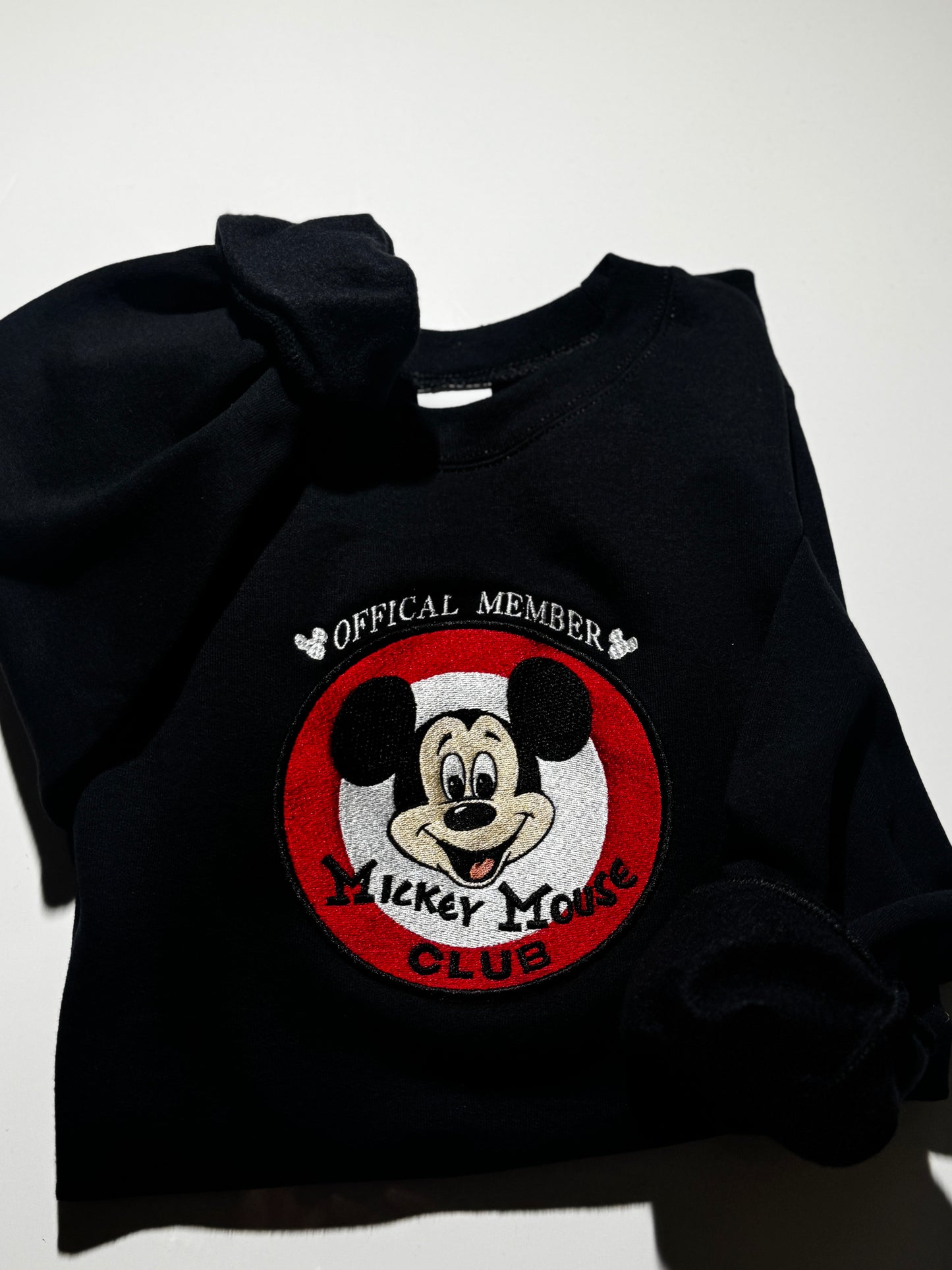 Certified Mouse club Embroidered Sweater
