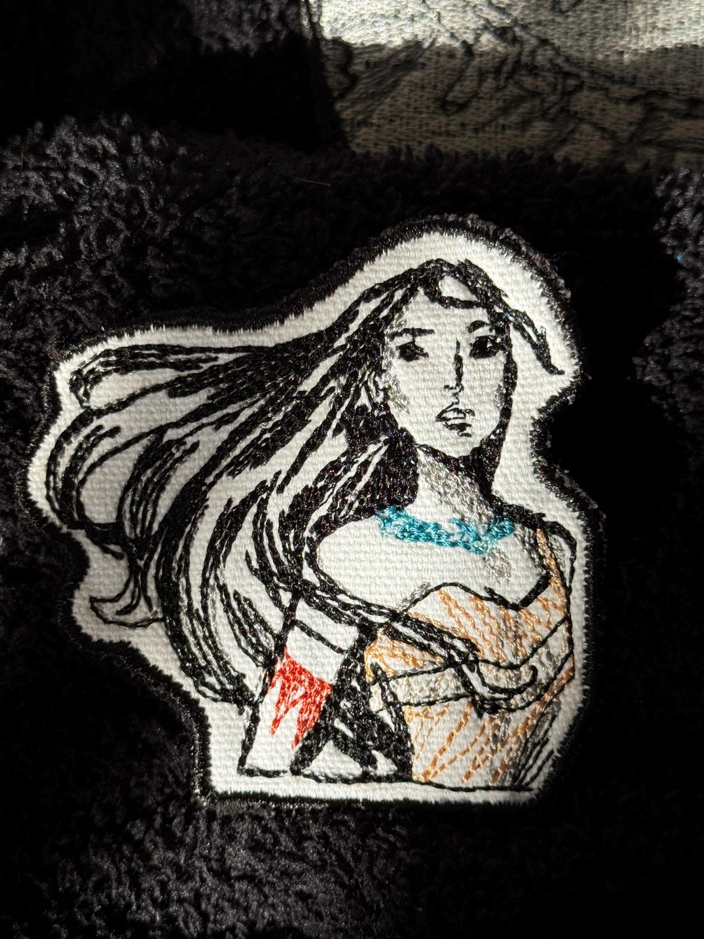 Pocahontas Iron-On Patch - Add a Touch of Magic to Your Wardrobe! iron-on patch, Embroidered patch, Disney patch, unique patches