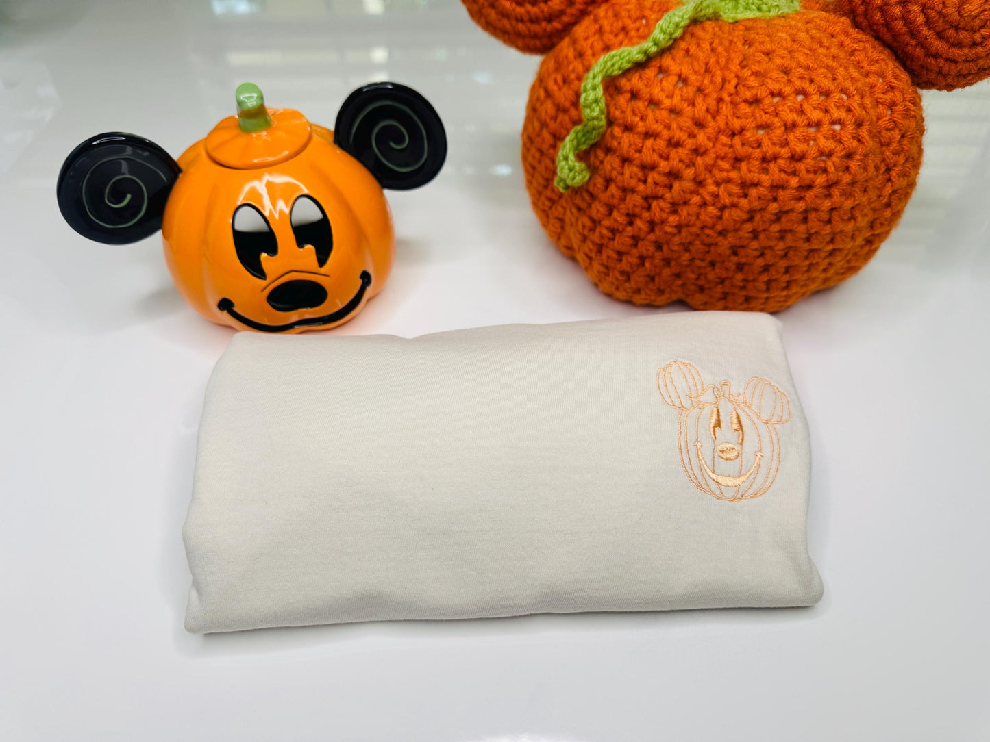 Magical Disney inspired Pumpkin  Embroidered Halloween T-shirt: Disney inspired Lightweight Lounge Wear