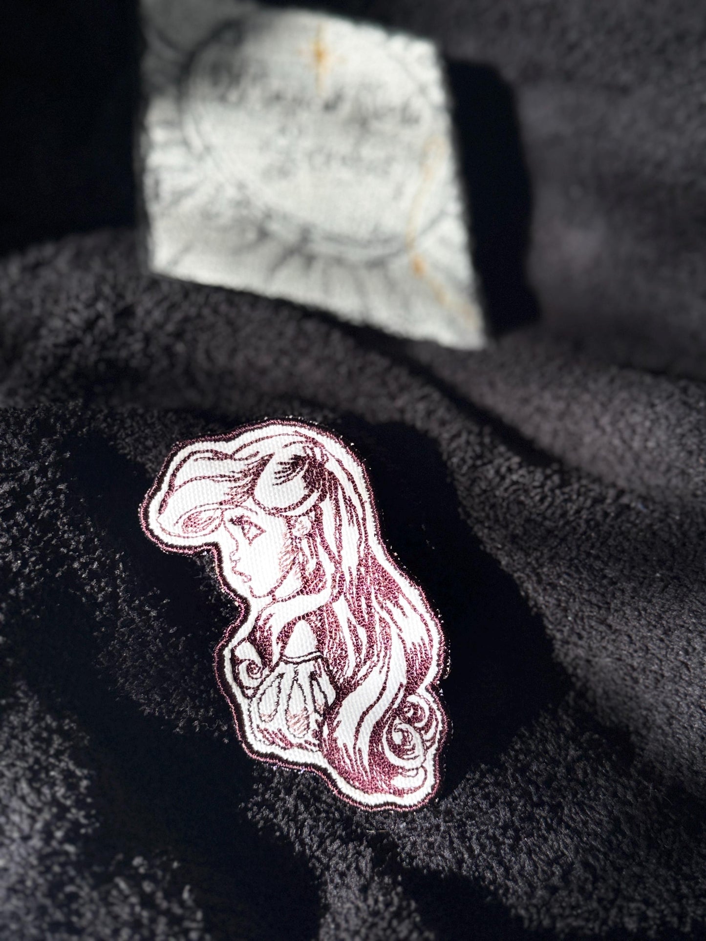 Ariel iron on patch, iron on patch, embroidered patch, patches for jackets, Disney patch, patches for hats, patches for bags