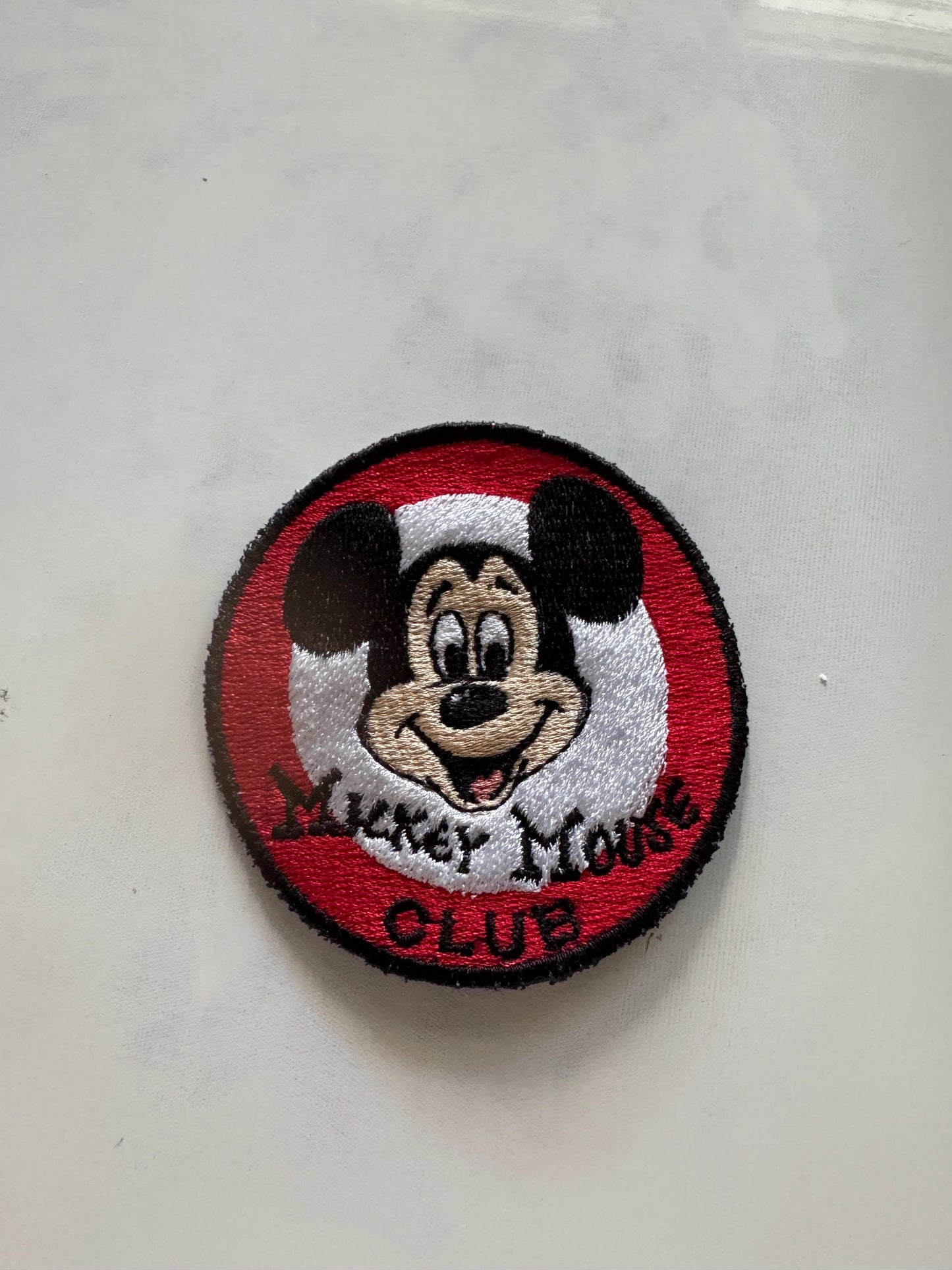 Magical Mouse Club Patch: iron on patch