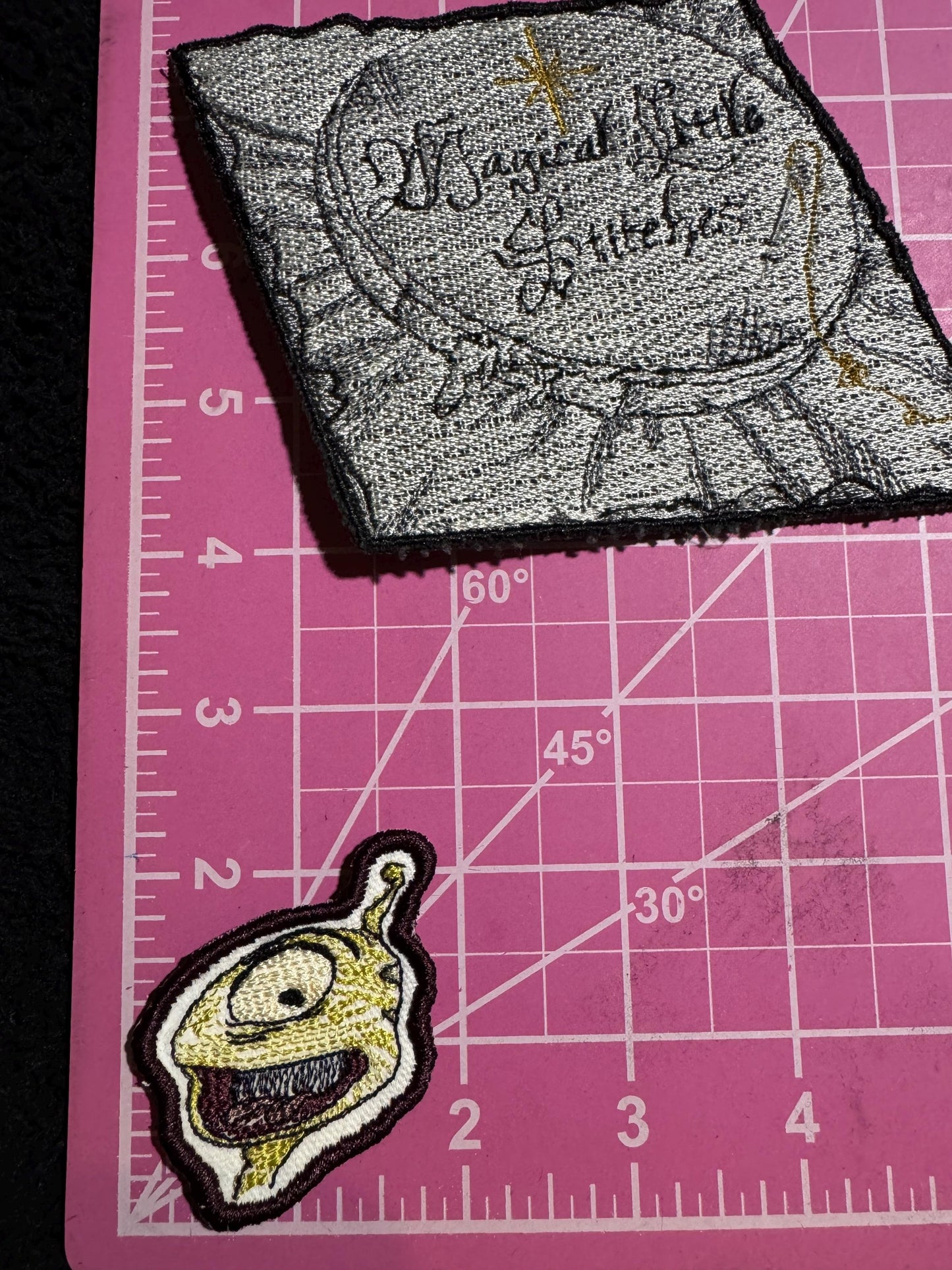 Pleakley Embroidered Iron-On Patch - Lilo & Stitch Inspired