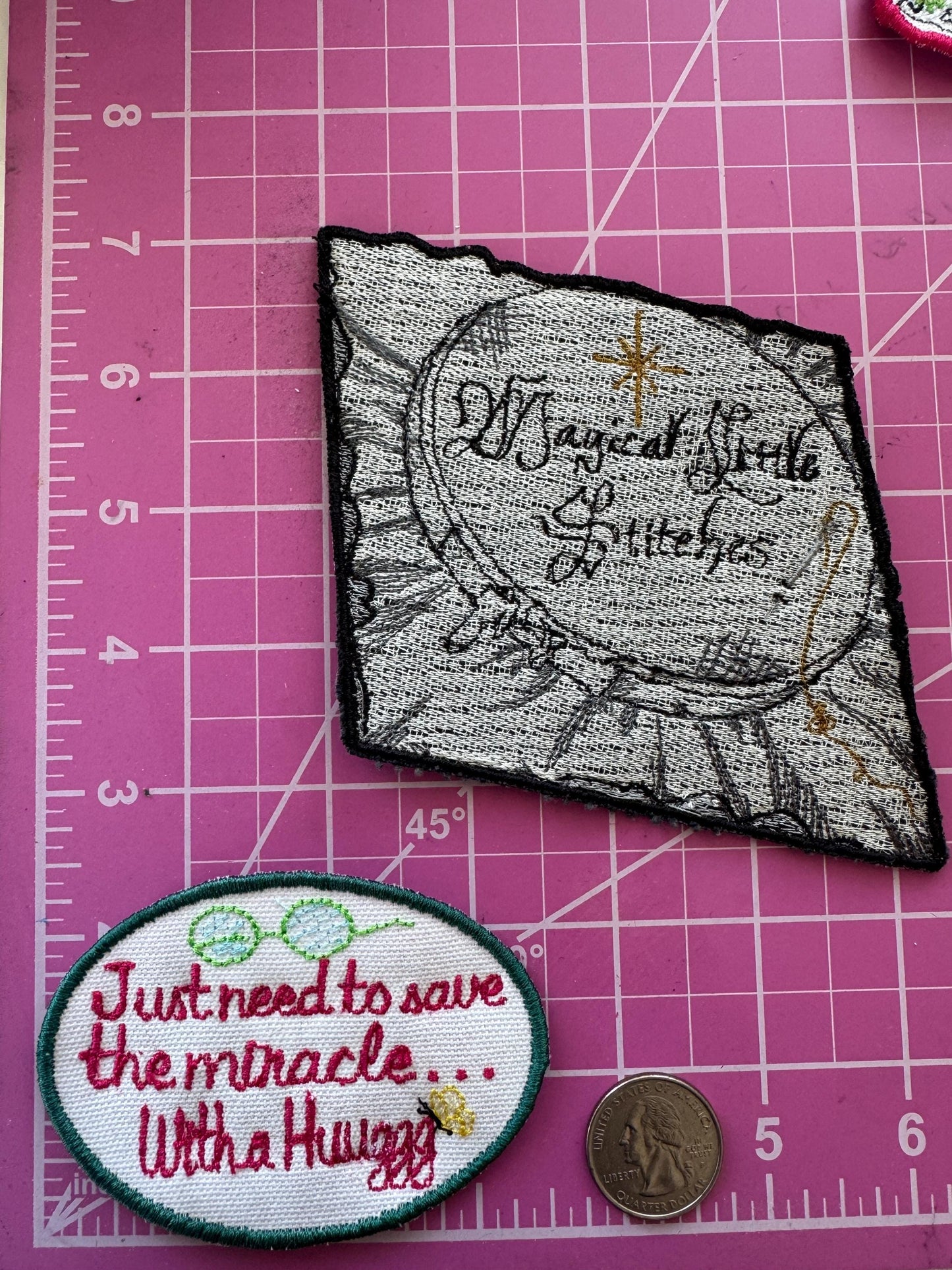 Encanto inspired  Mirabel Quote Patch: Embroidered Iron-On Applique
