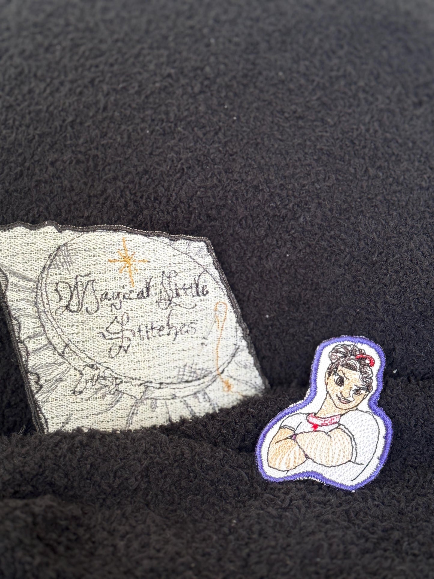 Luisa the beauty and the brawn inspired patch from the movie Encanto, iron on Encanto patch, Disney inspired patches, patches for bags