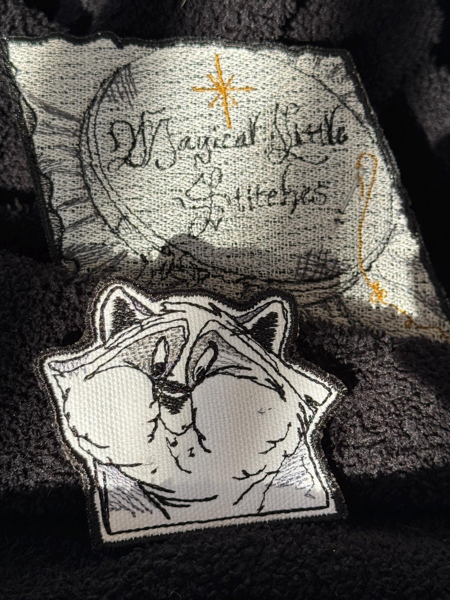 Meeko Raccoon Embroidered Iron-On Patch – Pocahontas Inspired