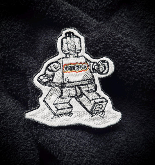 Lego Love: Jesus Iron On Patch for Hats, Jackets, Bags, Spiritual Patch,  patches, Iron on patch, Lego patch, embroidered patch, embroidery