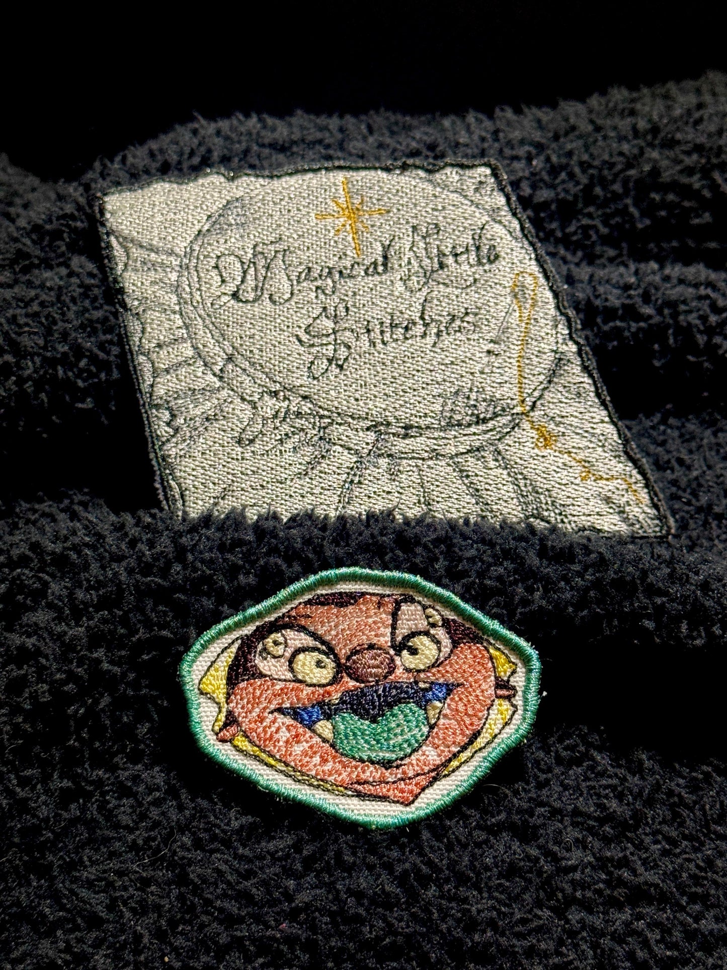 Jumba Embroidered Iron-On Patch - Lilo & Stitch Inspired