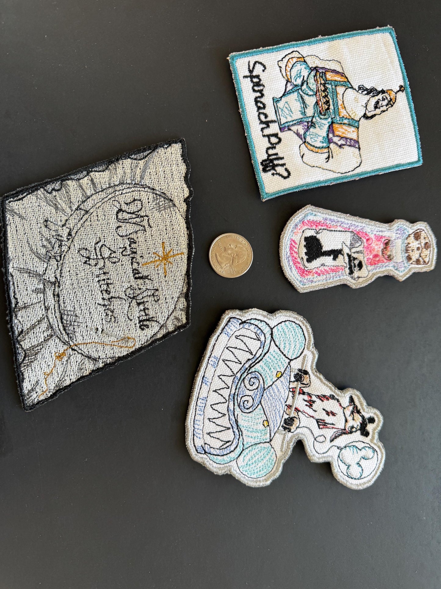 Yzma's Llama Potion inspired  Embroidered Patch - Emperors New Groove