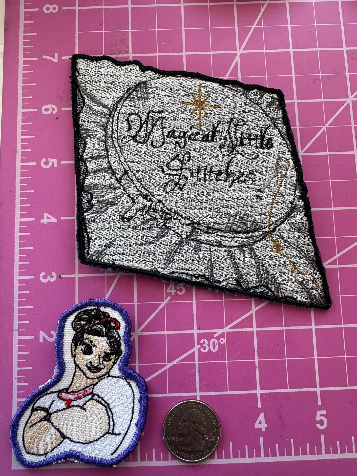 Luisa the beauty and the brawn inspired patch from the movie Encanto, iron on Encanto patch, Disney inspired patches, patches for bags