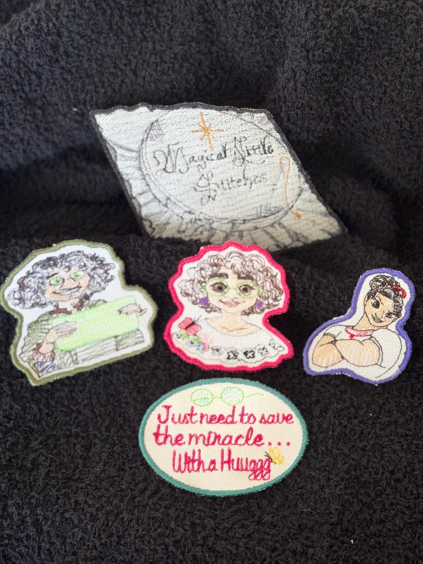 Encanto inspired  Mirabel Quote Patch: Embroidered Iron-On Applique
